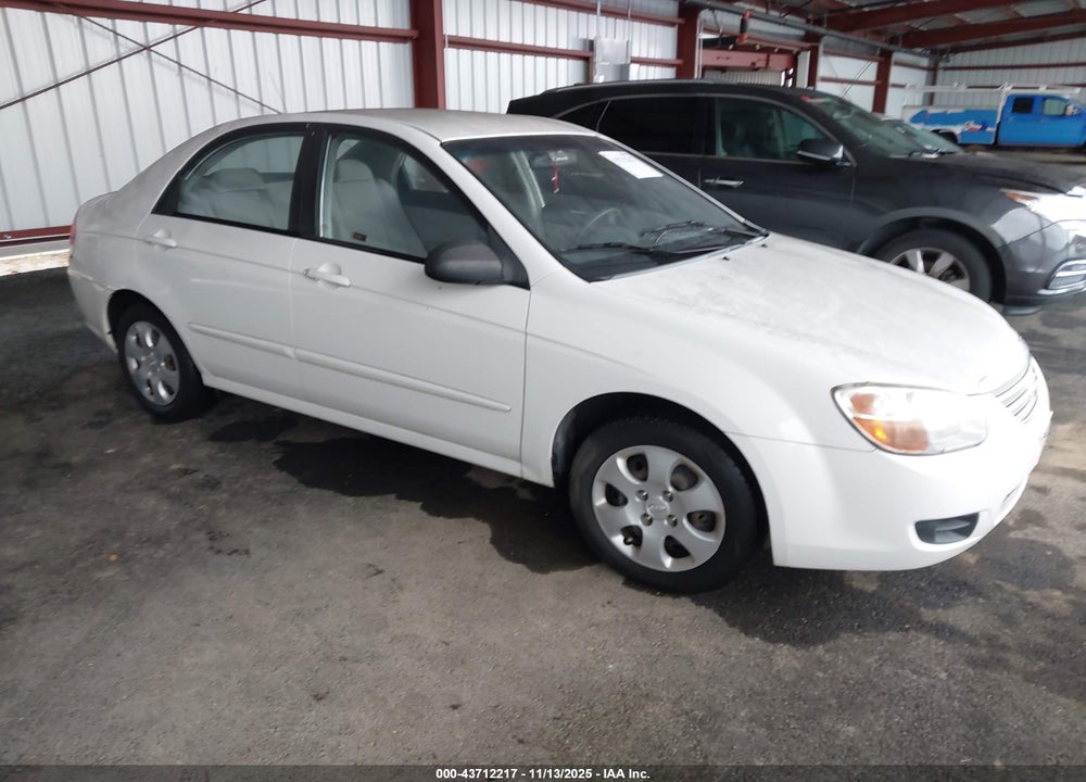 2007 KIA SPECTRA EX VIN: KNAFE122075465548