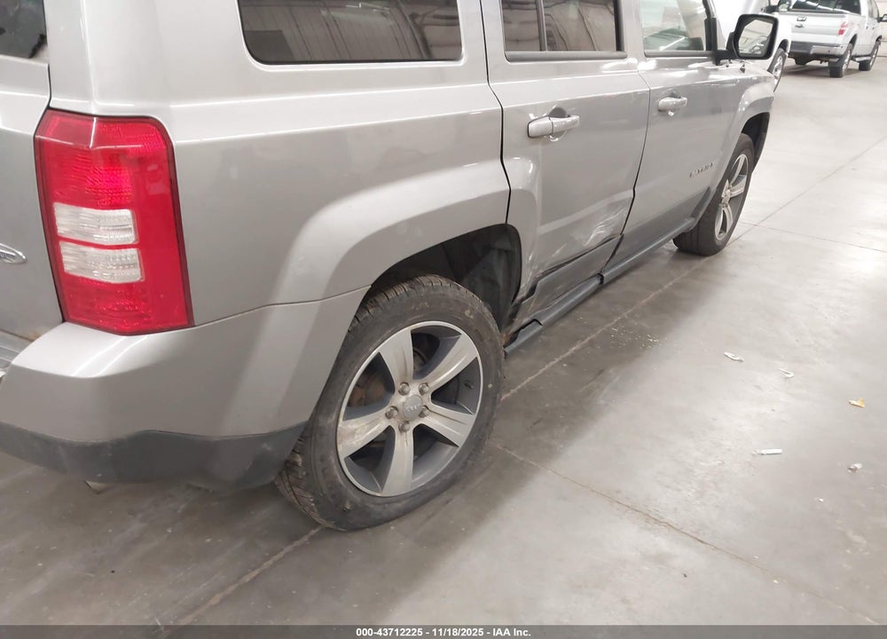 2016 JEEP PATRIOT HIGH ALTITUDE EDITION VIN: 1C4NJRFB6GD545056