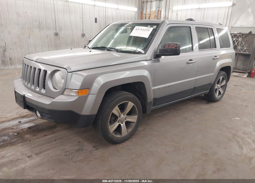 2016 JEEP PATRIOT HIGH ALTITUDE EDITION VIN: 1C4NJRFB6GD545056