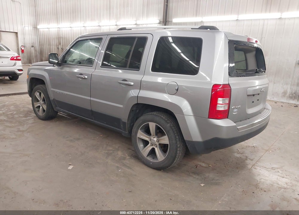 2016 JEEP PATRIOT HIGH ALTITUDE EDITION VIN: 1C4NJRFB6GD545056