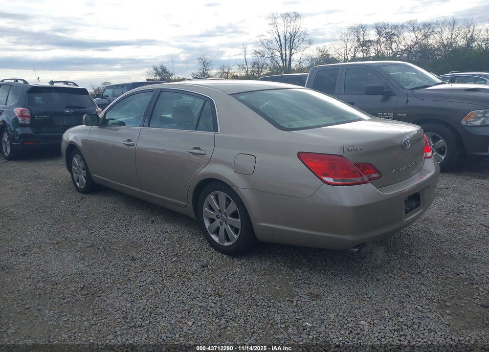 2007 TOYOTA AVALON XLS VIN: 4T1BK36B27U219389
