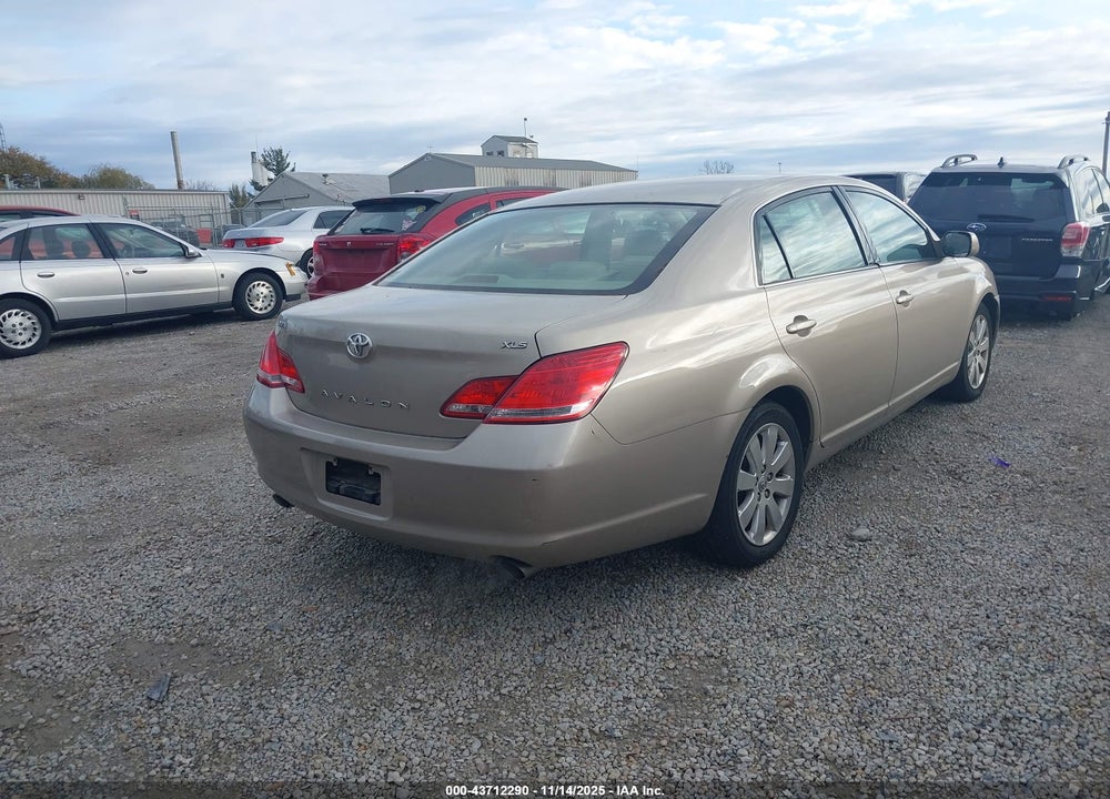2007 TOYOTA AVALON XLS VIN: 4T1BK36B27U219389