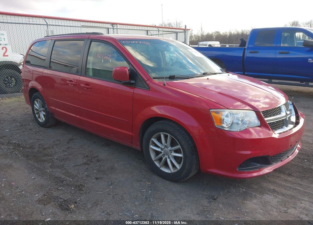 2013 DODGE GRAND CARAVAN SXT VIN: 2C4RDGCG5DR652668