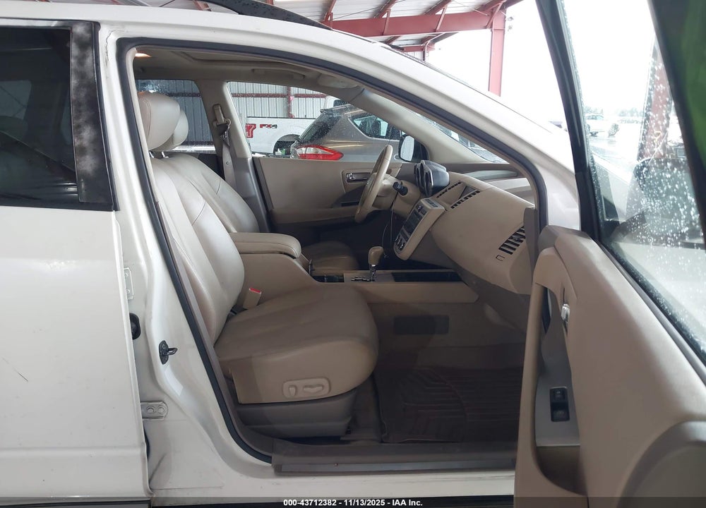 2007 NISSAN MURANO SL VIN: JN8AZ08T97W529516
