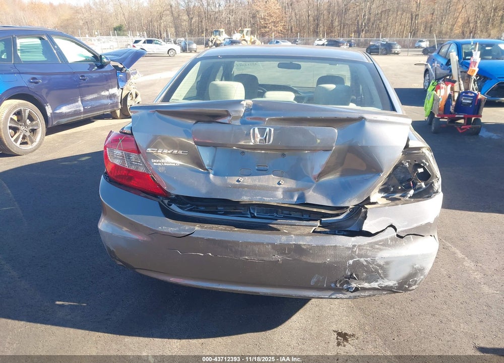2012 HONDA CIVIC EX VIN: 19XFB2F81CE318377