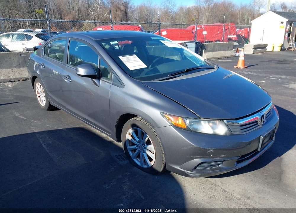 2012 HONDA CIVIC EX VIN: 19XFB2F81CE318377