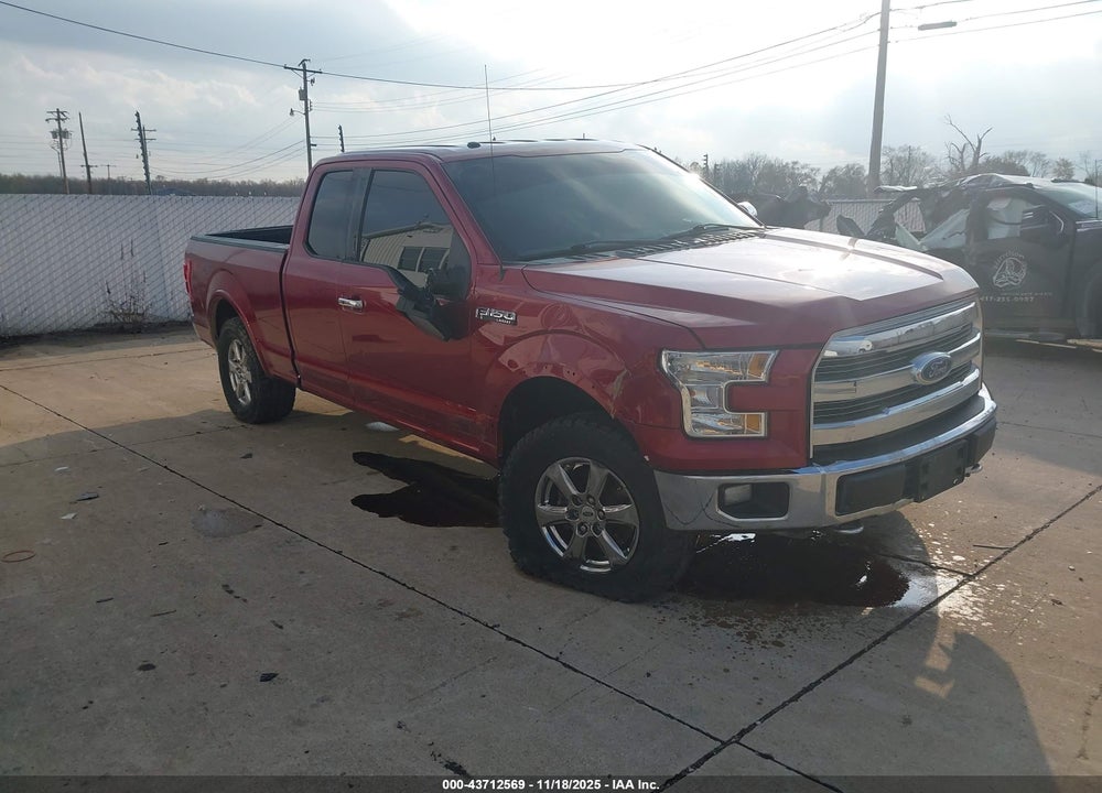 2015 FORD F-150 LARIAT VIN: 1FTFX1EF9FKE09412