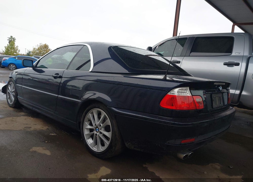 2005 BMW 330CI VIN: WBABW53475PL50580