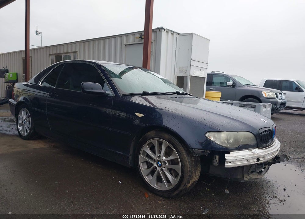 2005 BMW 330CI VIN: WBABW53475PL50580