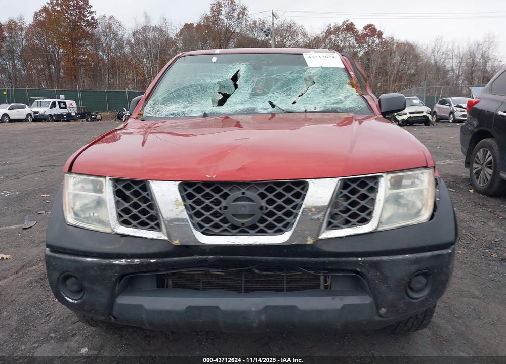2012 NISSAN FRONTIER SV VIN: 1N6AD0EV5CC438591