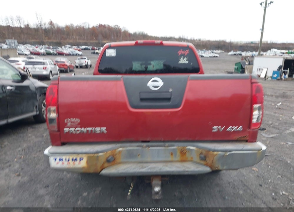 2012 NISSAN FRONTIER SV VIN: 1N6AD0EV5CC438591