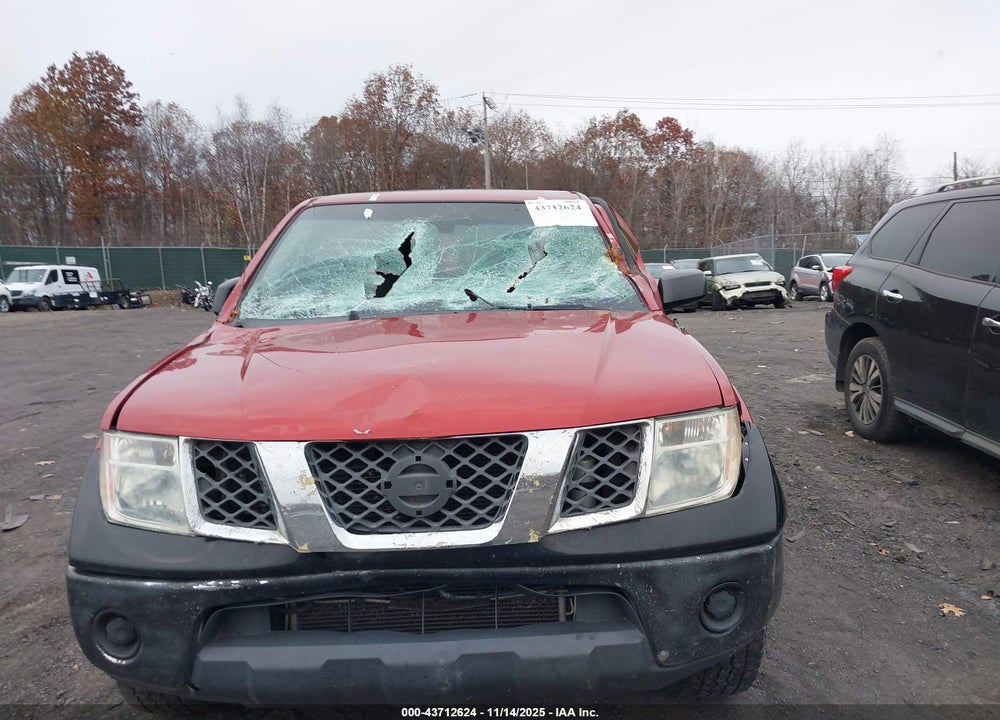 2012 NISSAN FRONTIER SV VIN: 1N6AD0EV5CC438591