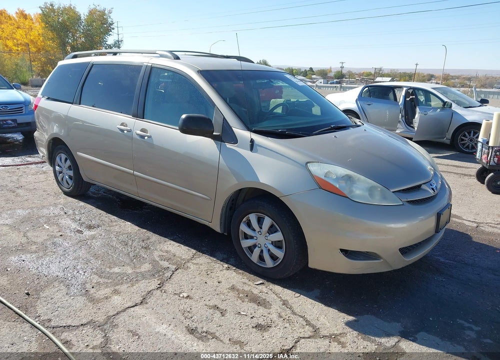 2008 TOYOTA SIENNA LE VIN: 5TDZK23C68S127301