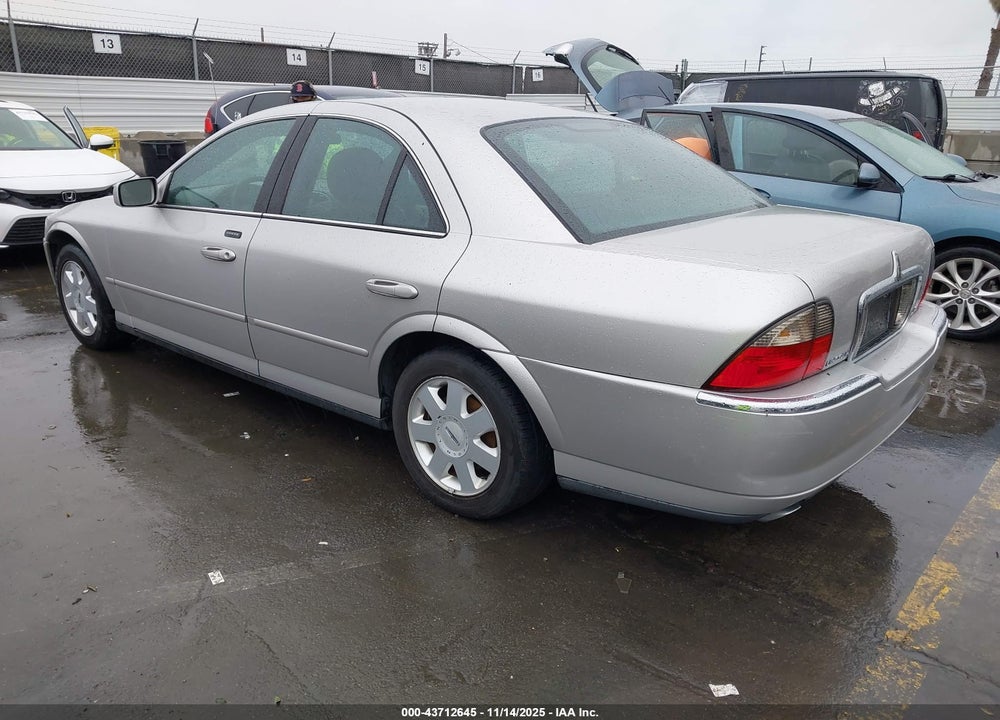 2004 LINCOLN LS V6 VIN: 1LNHM86S64Y642949