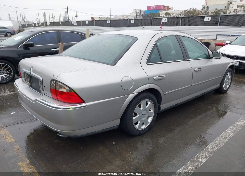 2004 LINCOLN LS V6 VIN: 1LNHM86S64Y642949