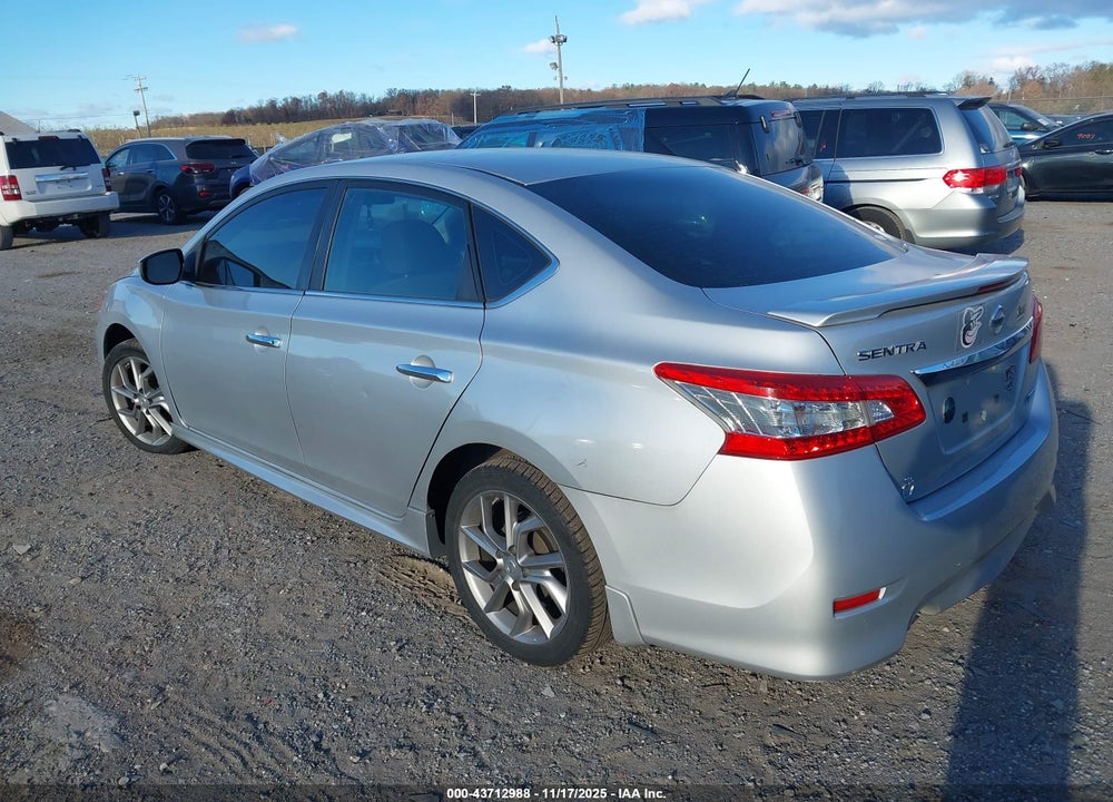 2013 NISSAN SENTRA SR VIN: 3N1AB7AP4DL677518