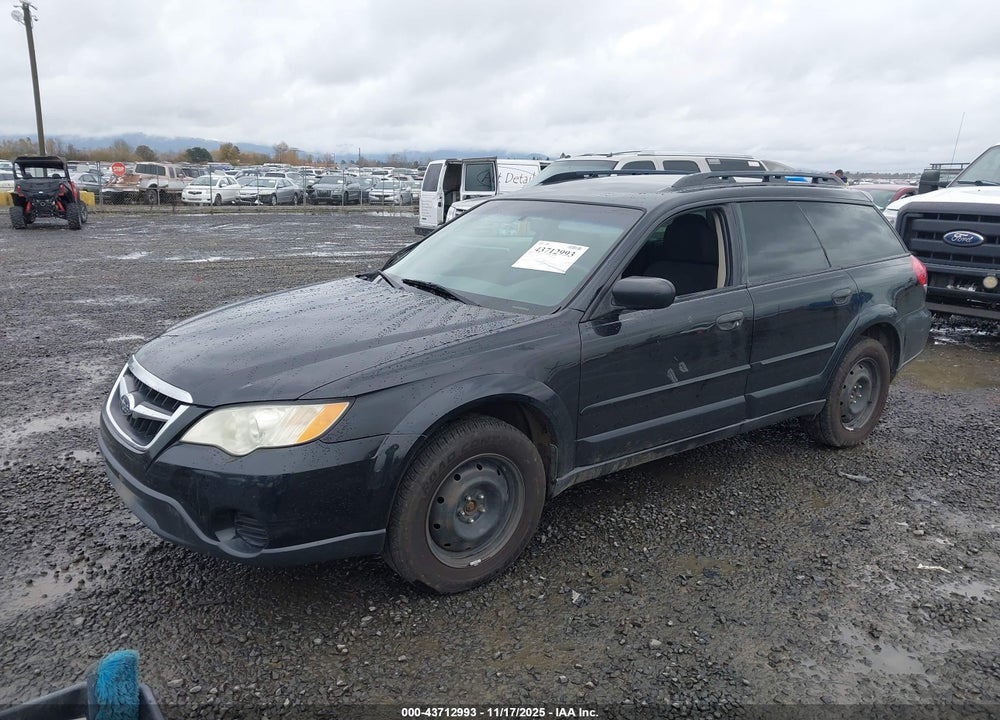 2008 SUBARU OUTBACK VIN: 4S4BP60C287332702