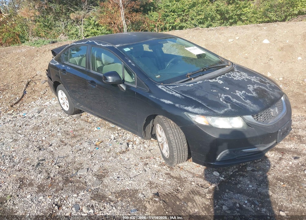2013 HONDA CIVIC LX VIN: 2HGFB2F58DH517066