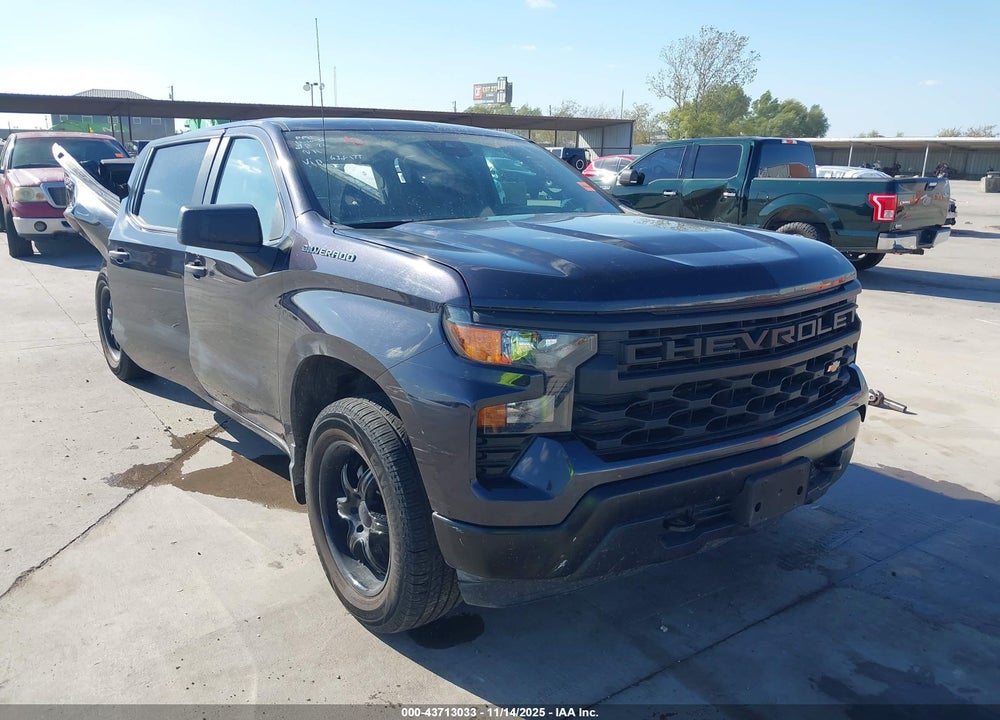 2022 CHEVROLET SILVERADO 1500 4WD  SHORT BED WT VIN: 3GCPDAEK8NG638177