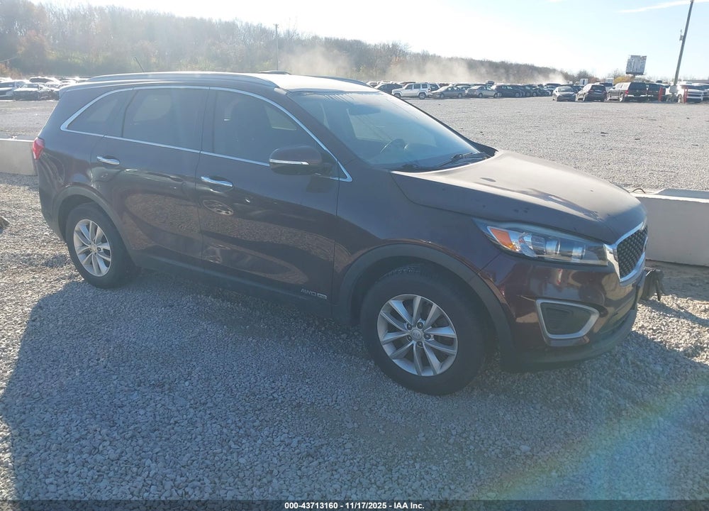 2017 KIA SORENTO 3.3L LX VIN: 5XYPGDA54HG316714