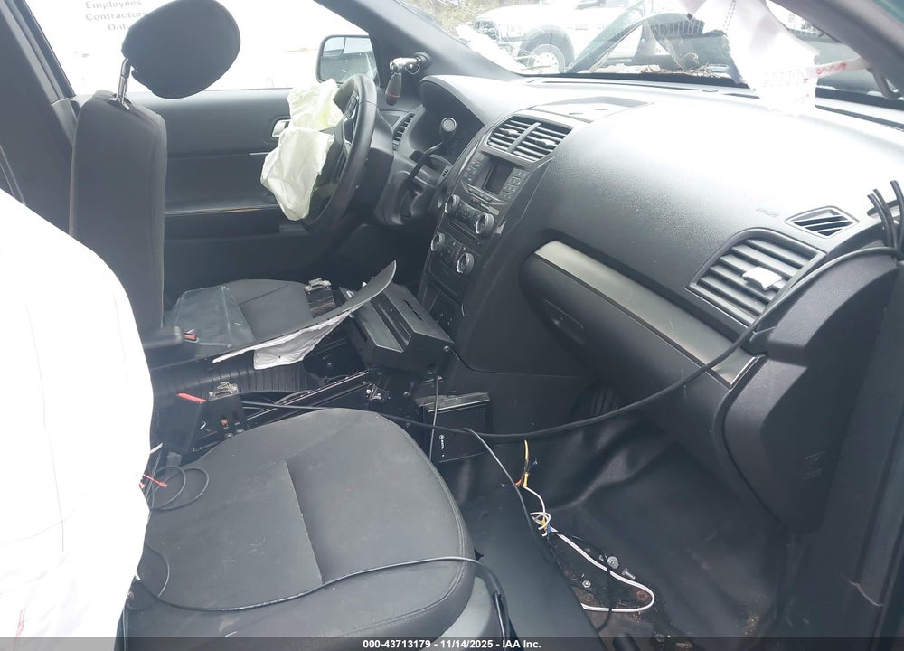 2018 FORD POLICE INTERCEPTOR UTILITY VIN: 1FM5K8ARXJGC34470