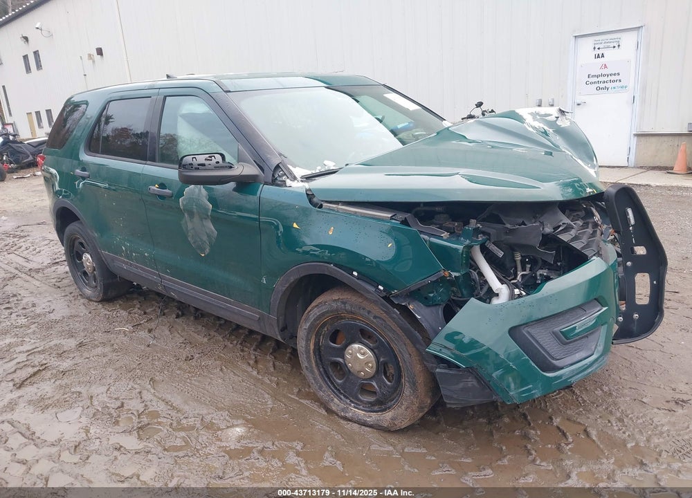2018 FORD POLICE INTERCEPTOR UTILITY VIN: 1FM5K8ARXJGC34470