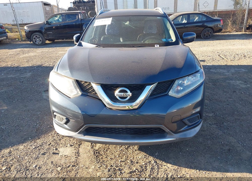 2016 NISSAN ROGUE S/SL/SV VIN: KNMAT2MV4GP709898