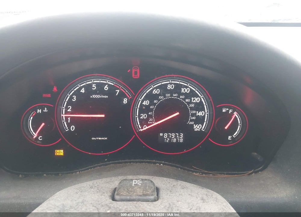 2005 SUBARU OUTBACK 2.5XT VIN: 4S4BP68C656364199
