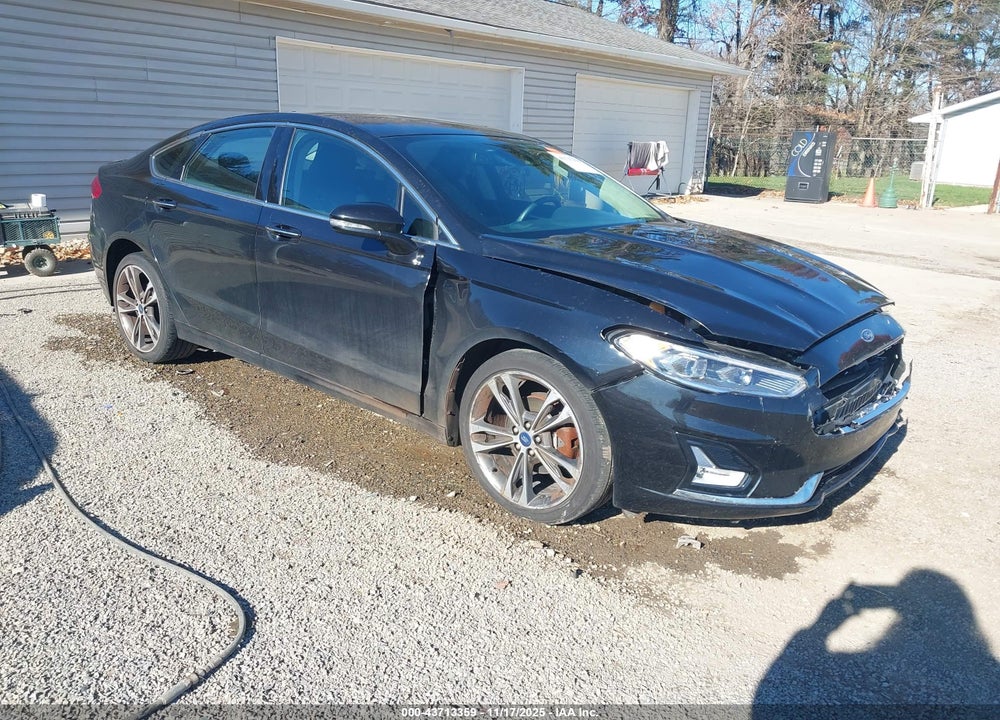 2019 FORD FUSION TITANIUM VIN: 3FA6P0D93KR123881