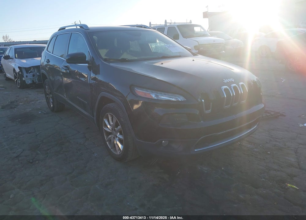 2015 JEEP CHEROKEE LIMITED VIN: 1C4PJLDB3FW566748