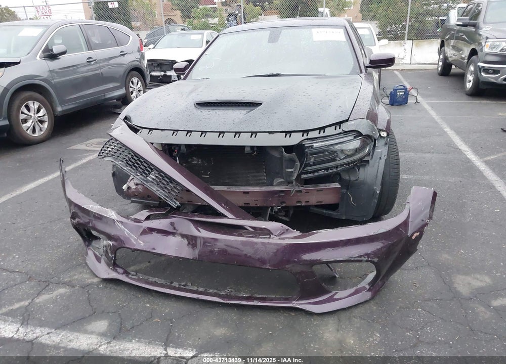 2022 DODGE CHARGER SCAT PACK WIDEBODY VIN: 2C3CDXGJ4NH176792