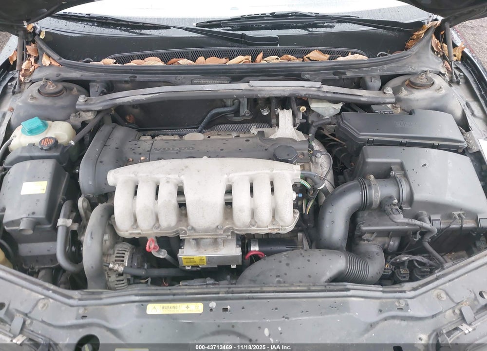 2001 VOLVO S80 2.9 VIN: YV1TS94D411199505