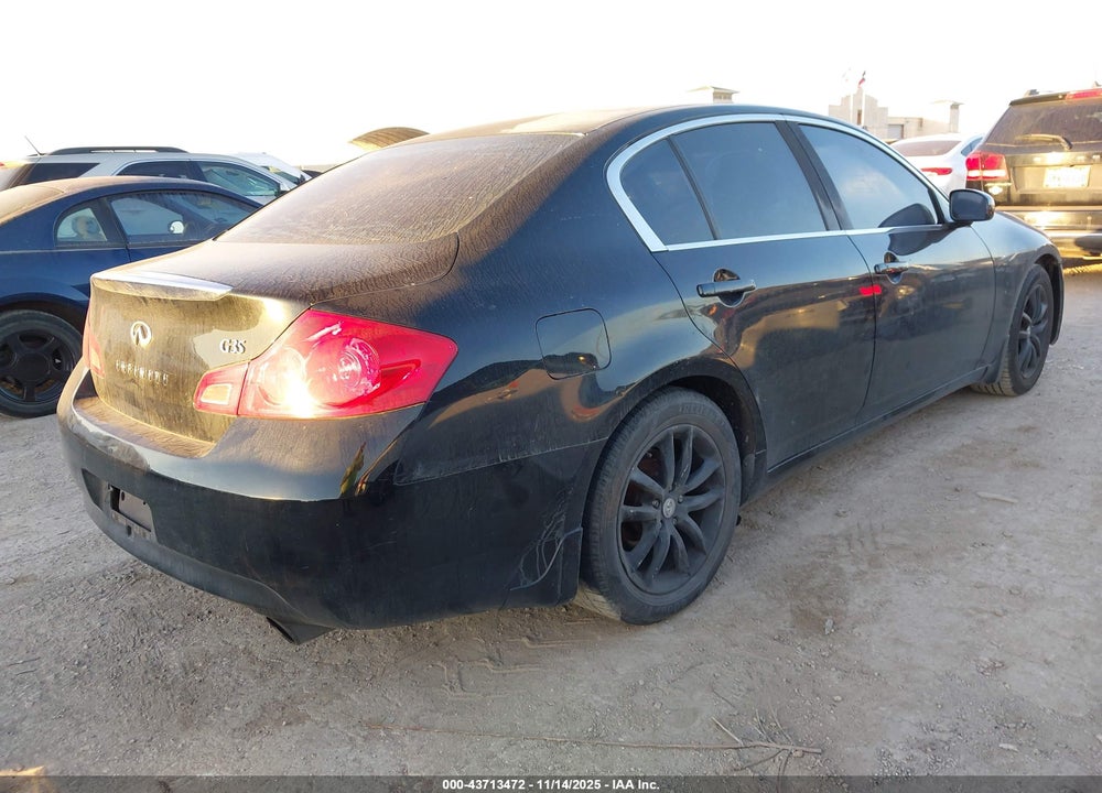 2007 INFINITI G35 JOURNEY VIN: JNKBV61E97M720776