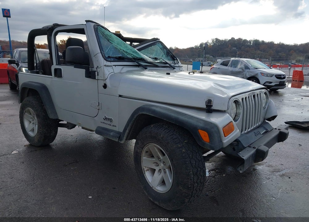 2006 JEEP WRANGLER SE VIN: 1J4FA29116P754338