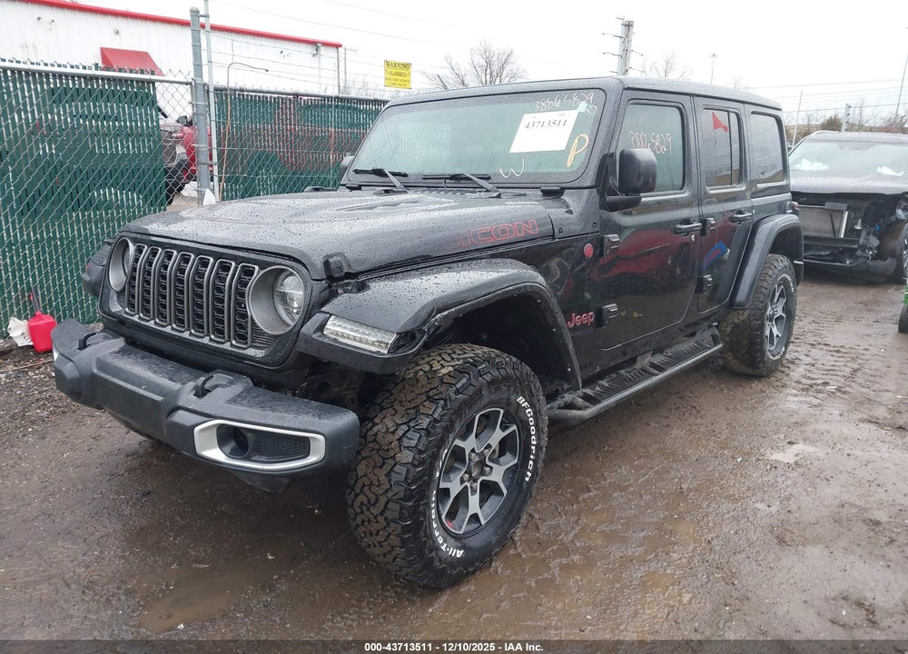 2021 JEEP WRANGLER UNLIMITED RUBICON 4X4 VIN: 1C4HJXFNXMW610583