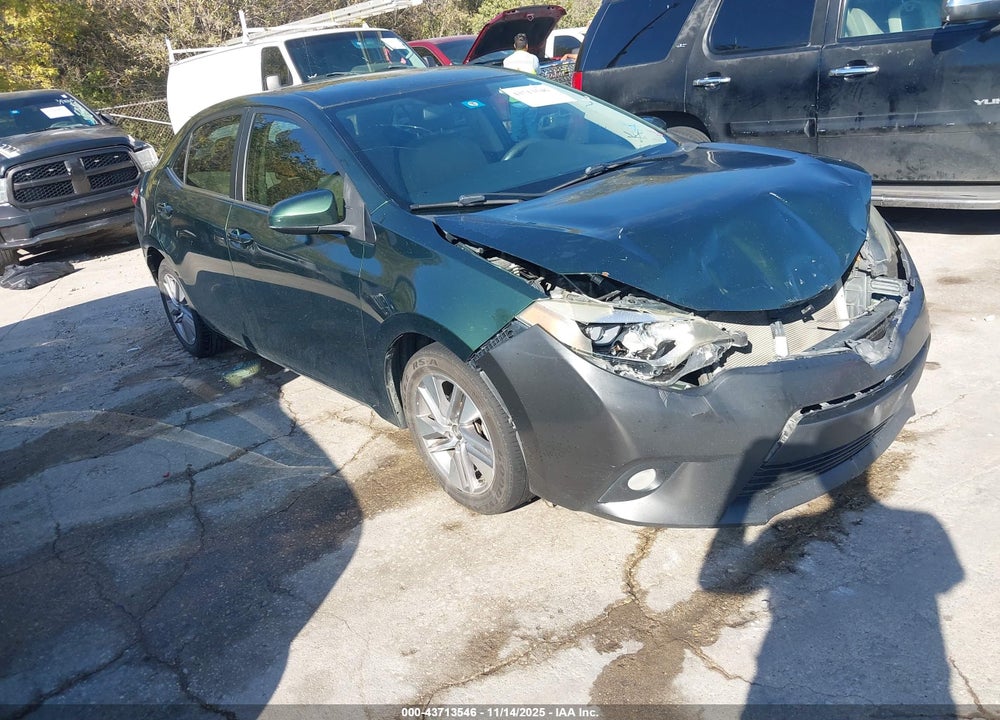 2014 TOYOTA COROLLA LE ECO PLUS VIN: 5YFBPRHE4EP056240