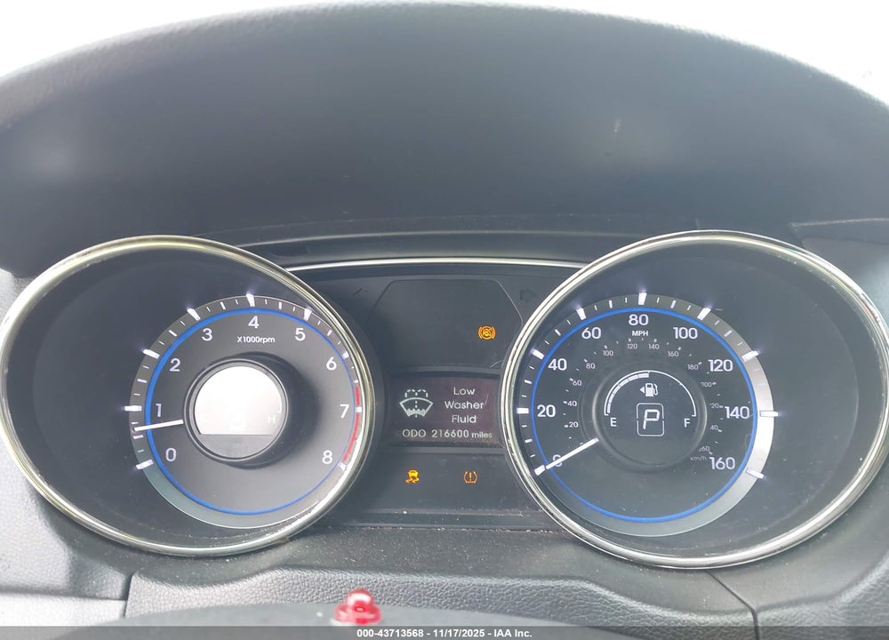 2013 HYUNDAI SONATA GLS VIN: 5NPEB4AC5DH696878