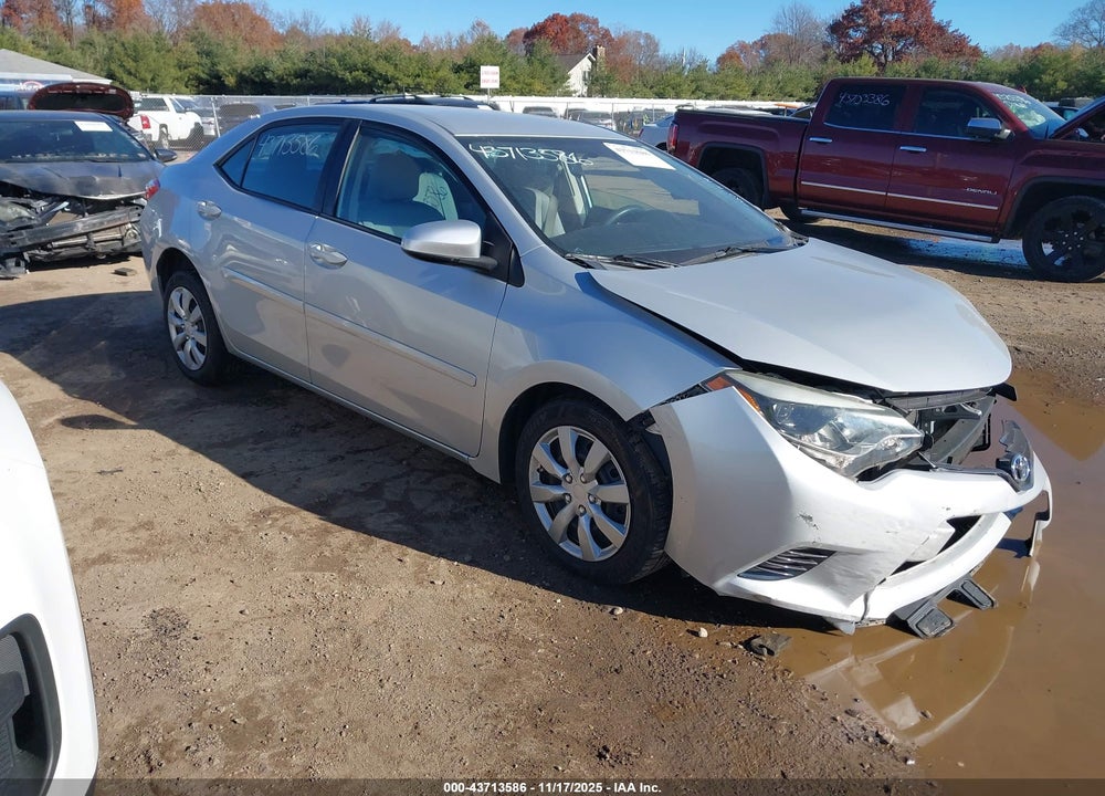2016 TOYOTA COROLLA LE VIN: 2T1BURHE1GC716844