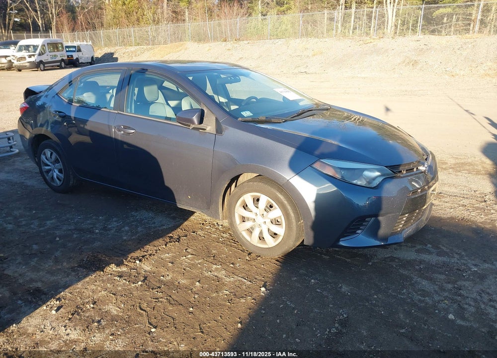 2015 TOYOTA COROLLA LE VIN: 2T1BURHE7FC397206