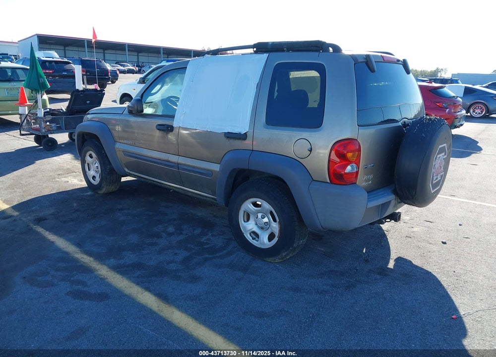 2003 JEEP LIBERTY SPORT VIN: 1J4GL48K33W730080