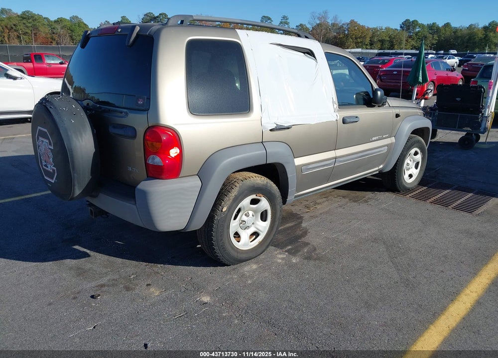 2003 JEEP LIBERTY SPORT VIN: 1J4GL48K33W730080