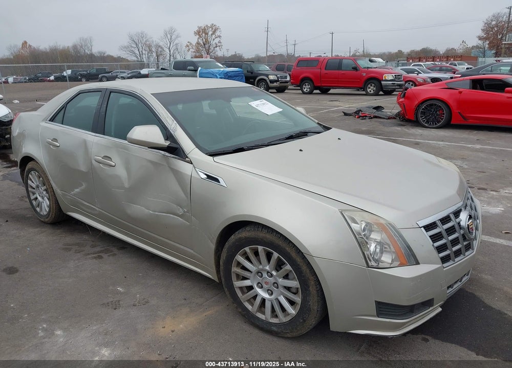 2013 CADILLAC CTS LUXURY VIN: 1G6DG5E51D0147208