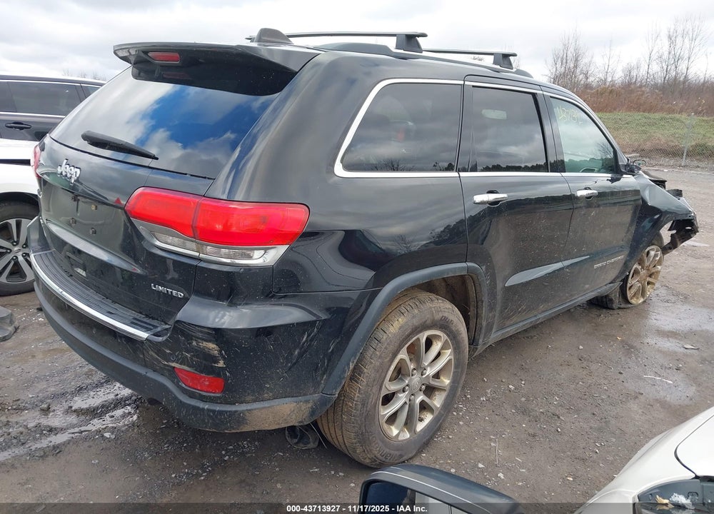 2015 JEEP GRAND CHEROKEE LIMITED VIN: 1C4RJFBG2FC921600