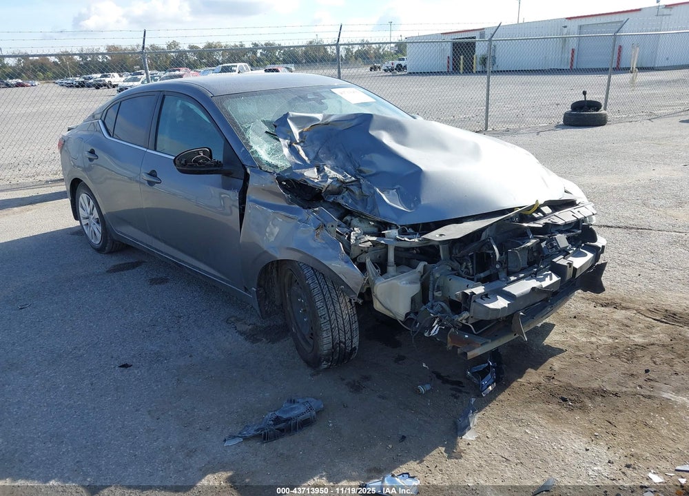2020 NISSAN SENTRA S XTRONIC CVT VIN: 3N1AB8BVXLY261624