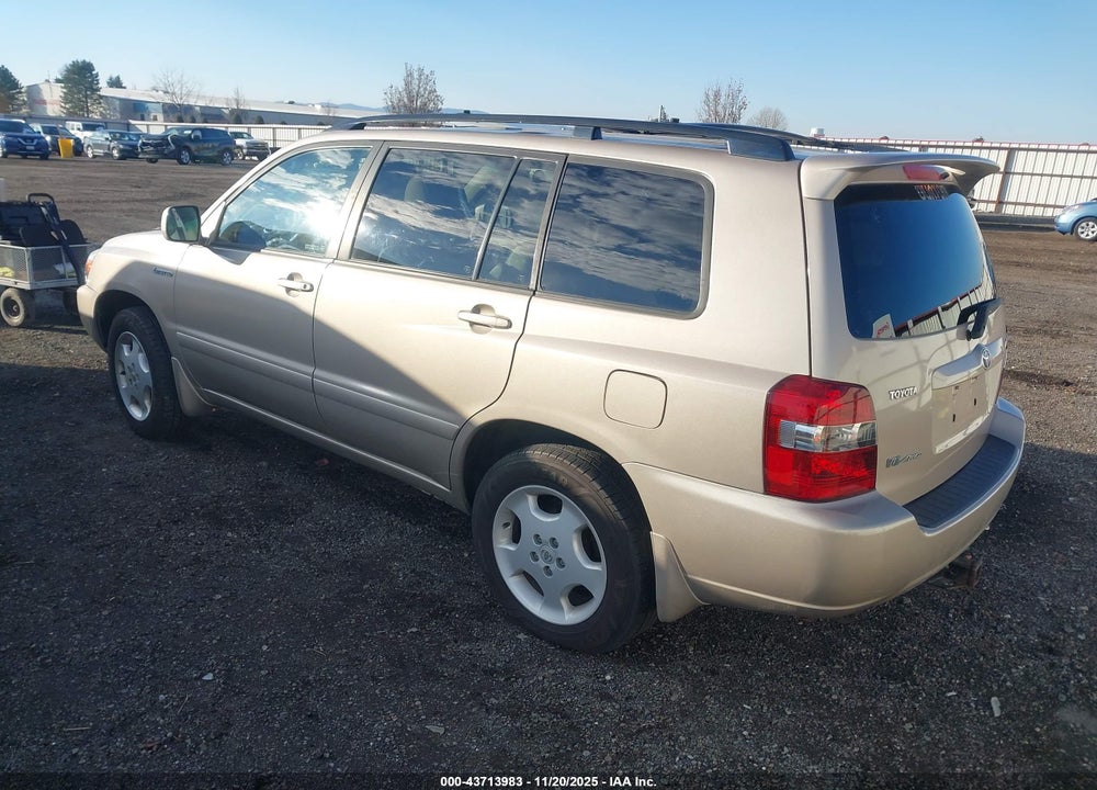 2004 TOYOTA HIGHLANDER LIMITED V6 VIN: JTEEP21A040066117