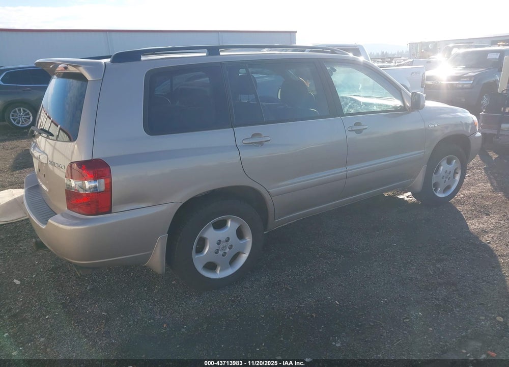 2004 TOYOTA HIGHLANDER LIMITED V6 VIN: JTEEP21A040066117