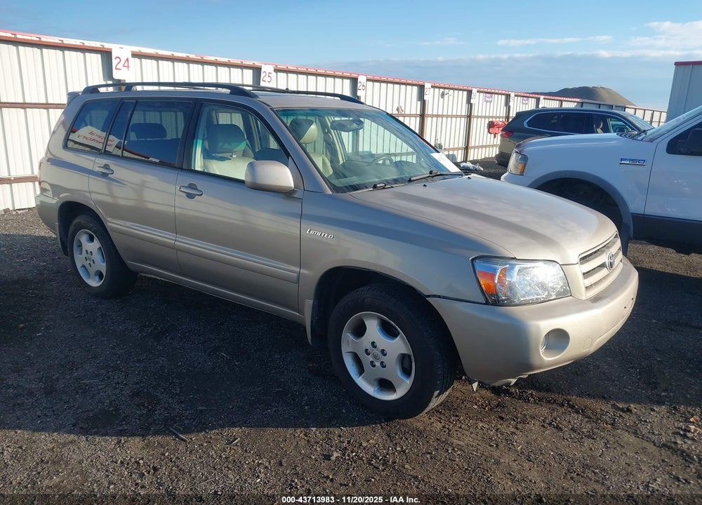 2004 TOYOTA HIGHLANDER LIMITED V6 VIN: JTEEP21A040066117