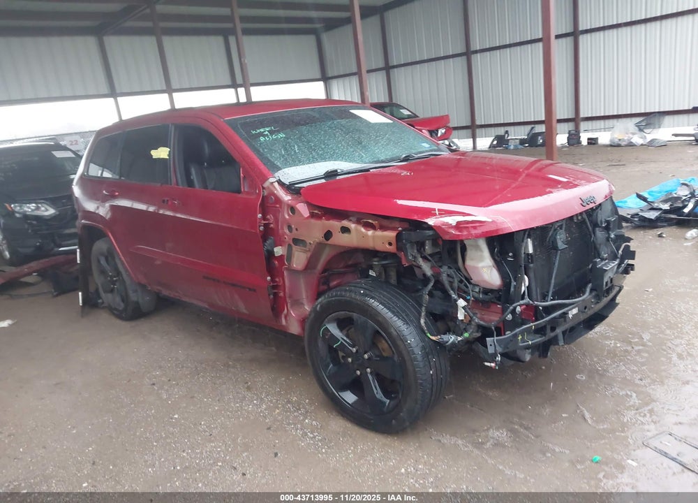 2015 JEEP GRAND CHEROKEE ALTITUDE VIN: 1C4RJFAG4FC165091