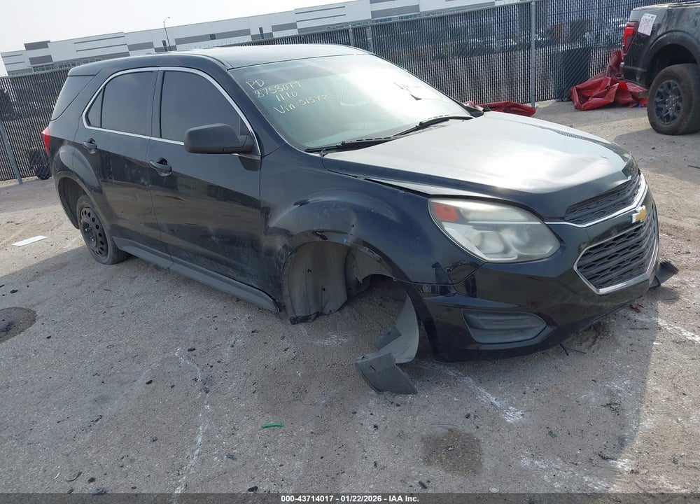 2017 CHEVROLET EQUINOX LS VIN: 2GNALBEK4H1515978