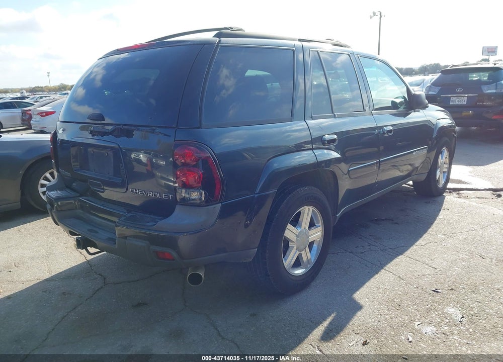 2004 CHEVROLET TRAILBLAZER LT VIN: 1GNDT13S342163027